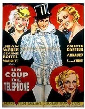 Un coup de téléphone (1931) постер