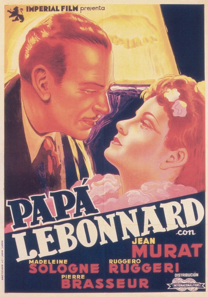 Папаша Лебоннар (1939) постер