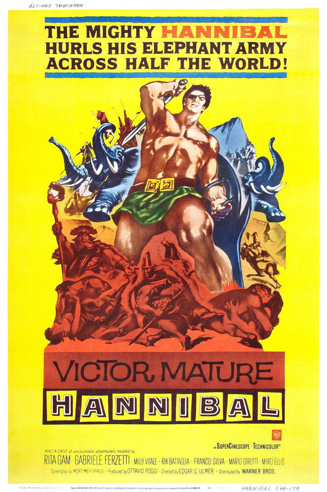 Ганнибал (1959) постер